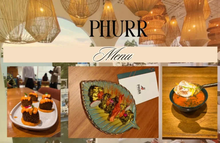 phurr menu