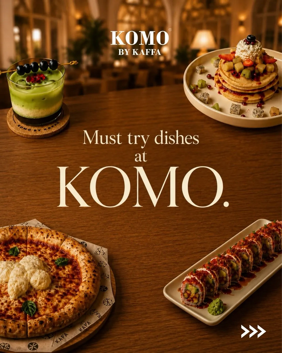 Komo by Kaffa menu