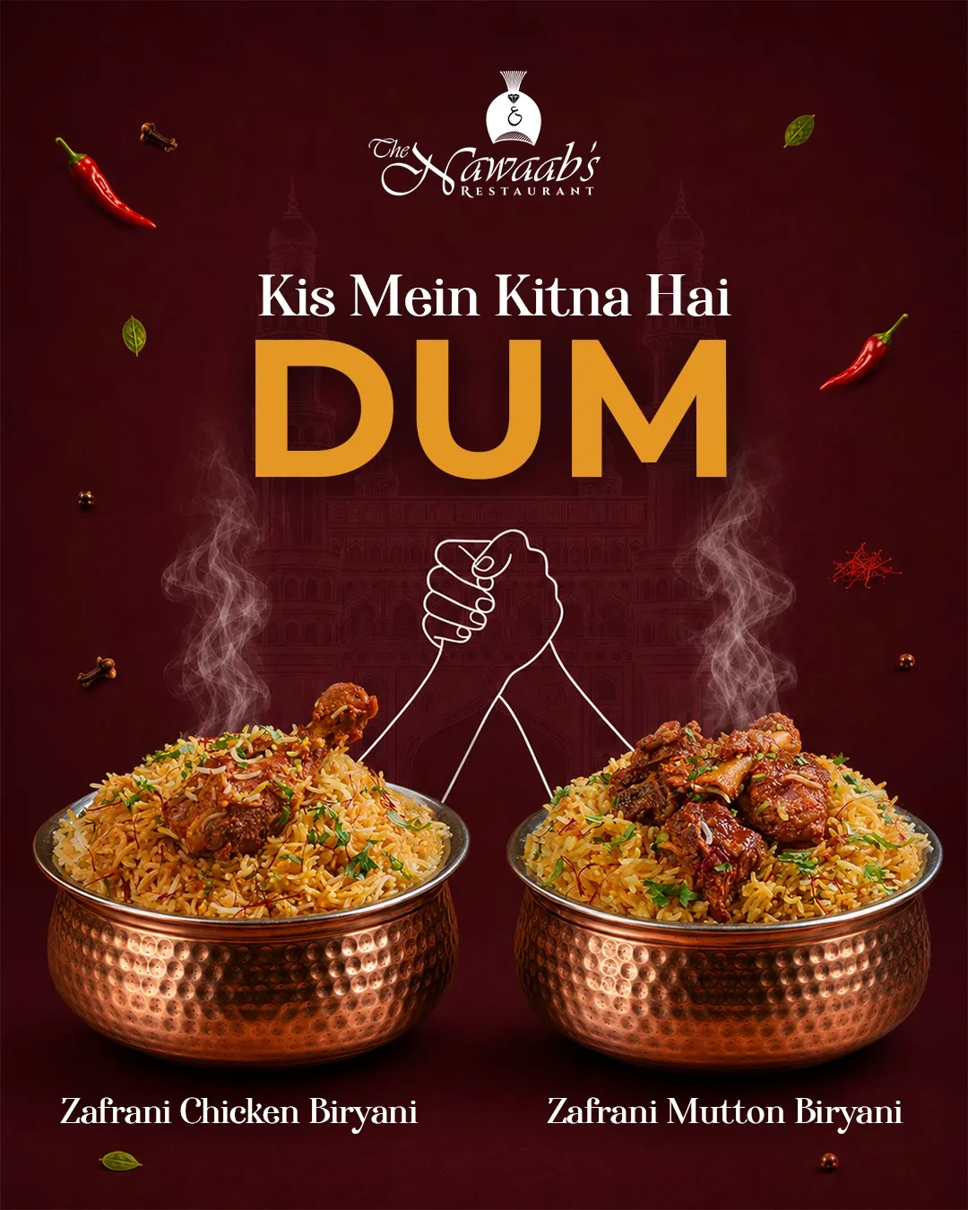 The Nawaab's Restaurant Menu