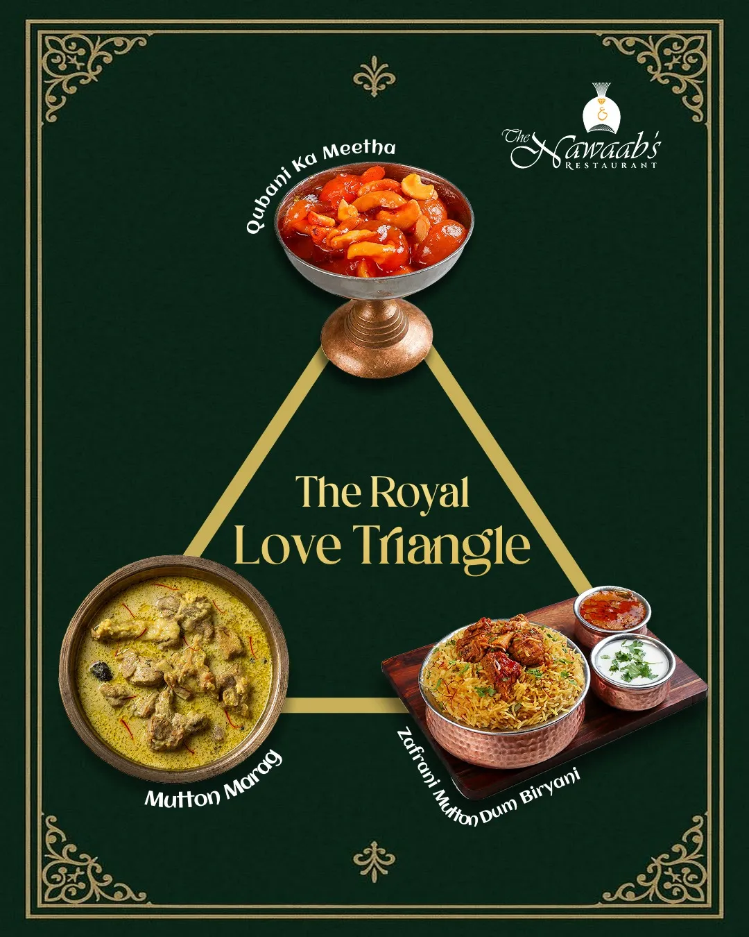 The Nawaab's Restaurant Menu