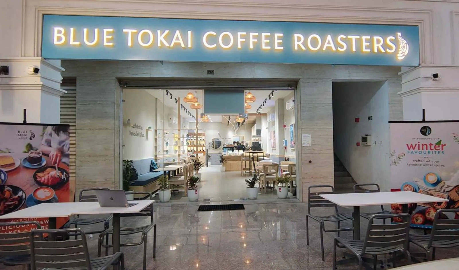 Blue tokai menu