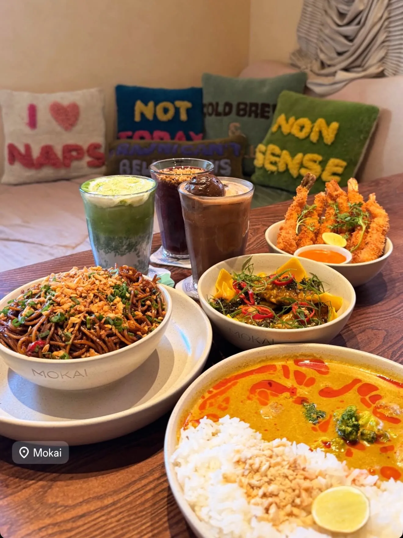 Mokai Cafe Menu