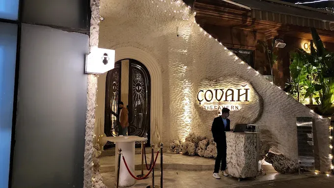 Covah the cavern menu