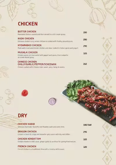 Nahdi Mandi Restaurant Bangalore Menu