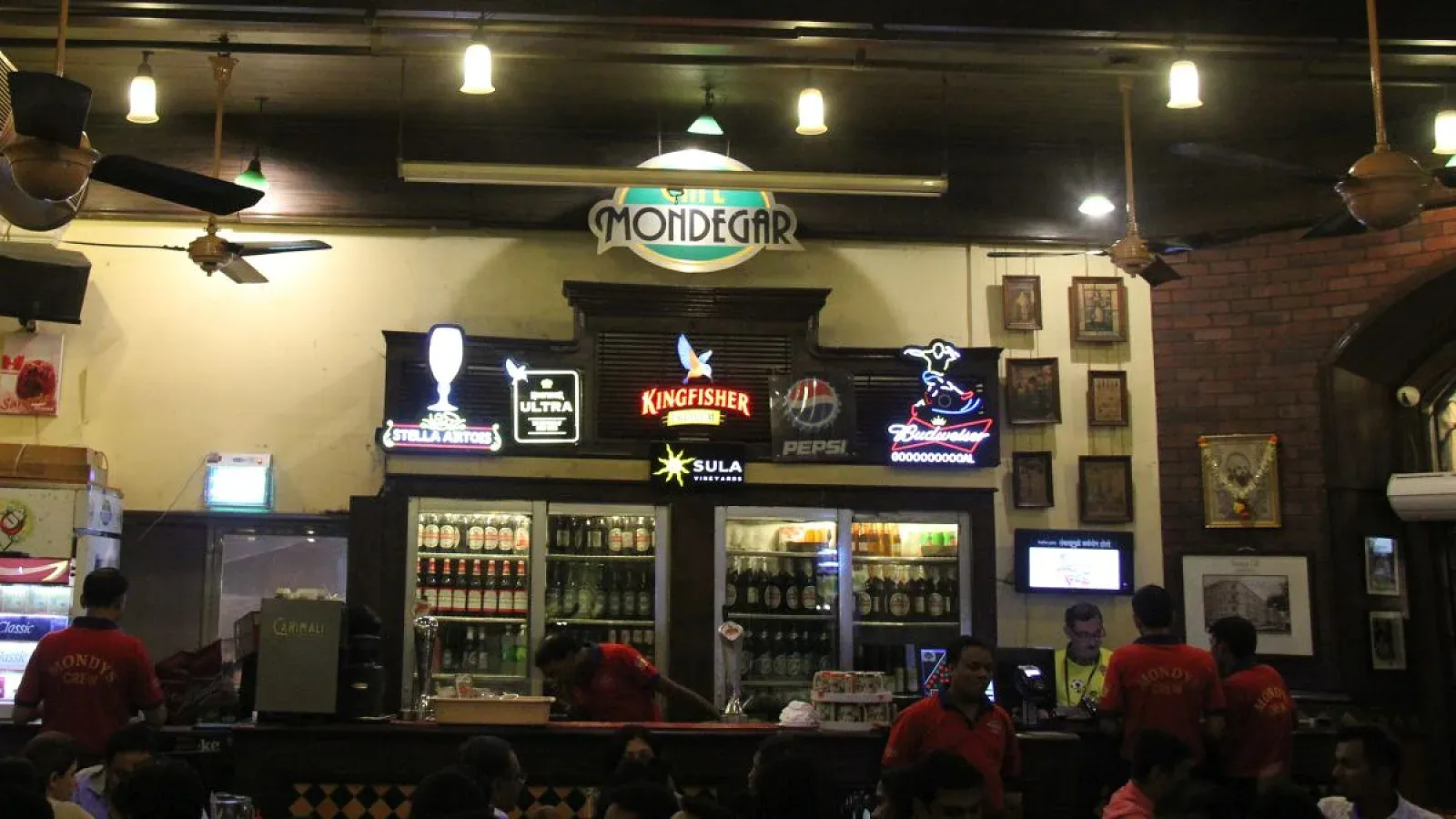 Cafe Mondegar Menu