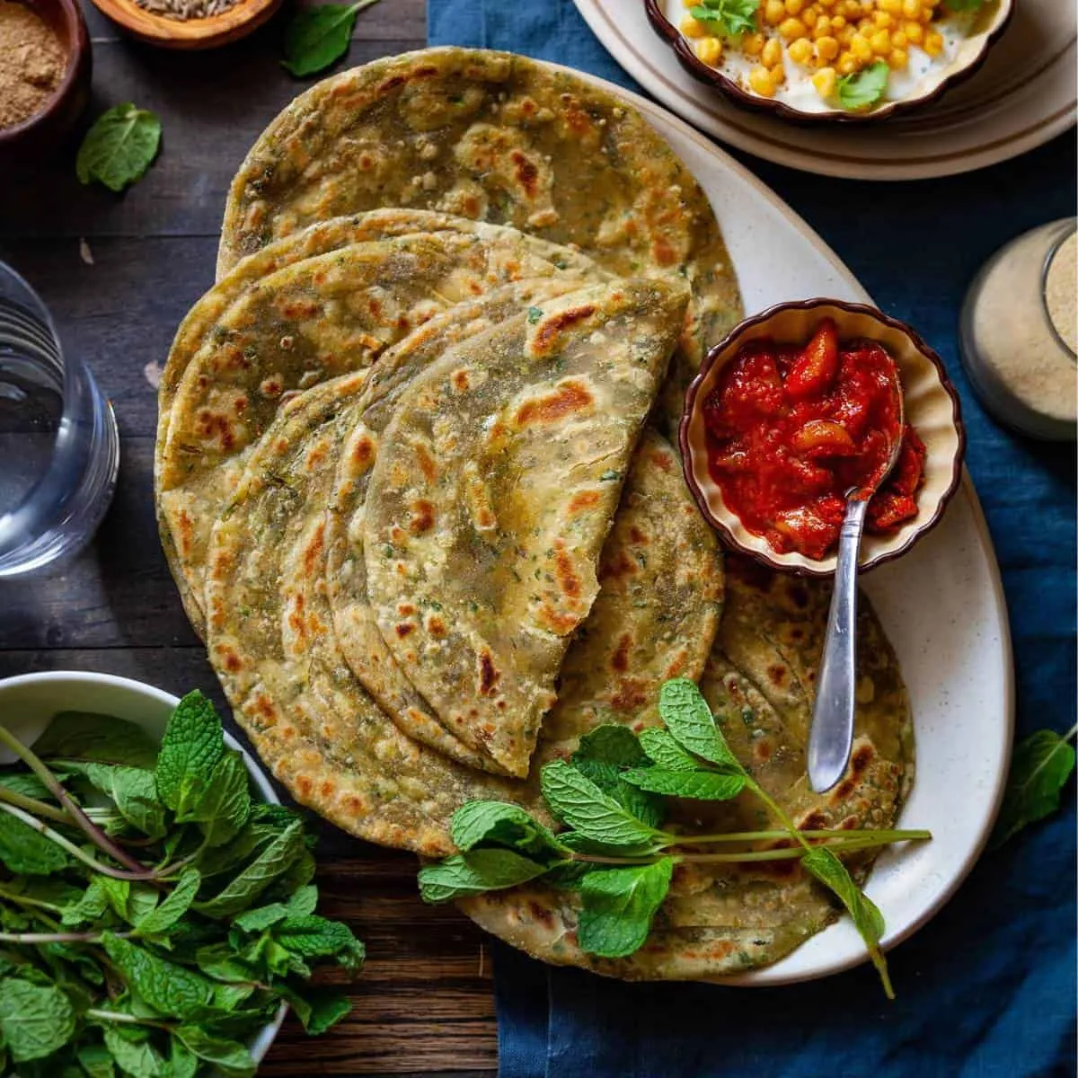 Jassi De Parathe Menu