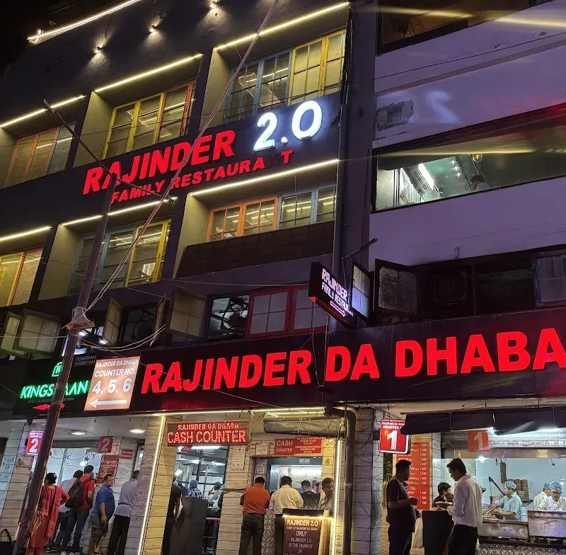 Rajinder Da Dhaba Menu