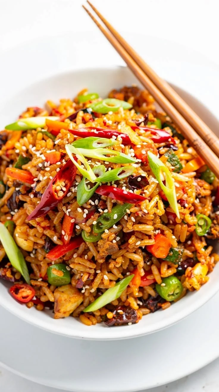 Chili Garlic Fried Rice