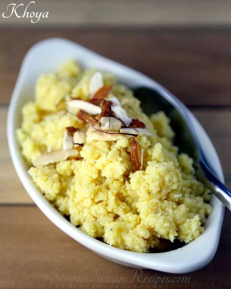 Khoya / mawa, crumbled