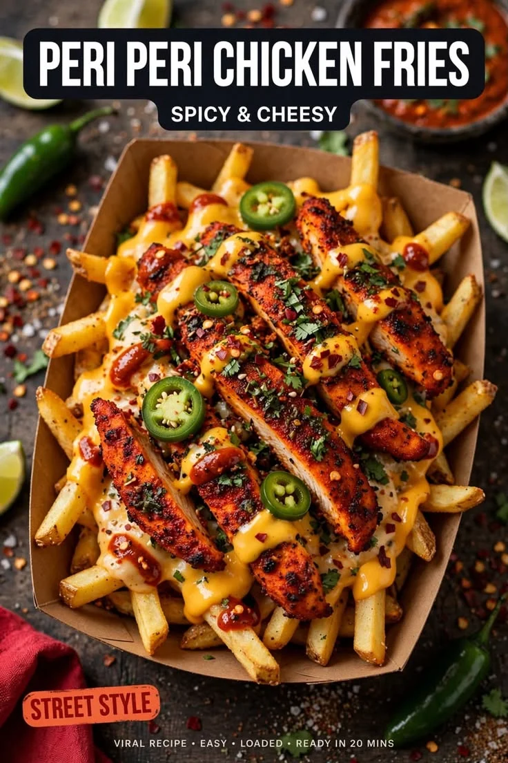 Peri Peri Battered Fries
